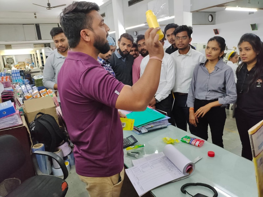 MBA Student Industrial Visit To Grip Technology Hingna Nagpur