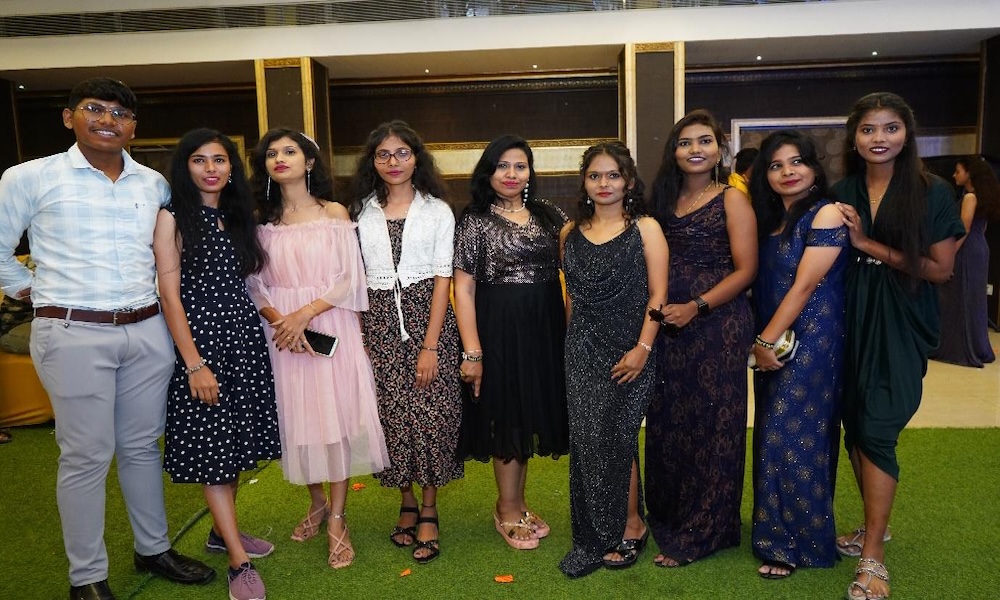 Student Enjoying The Faerwell Party